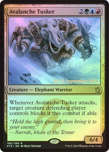 (Promo-Prerelease)Avalanche Tusker/なだれの大牙獣